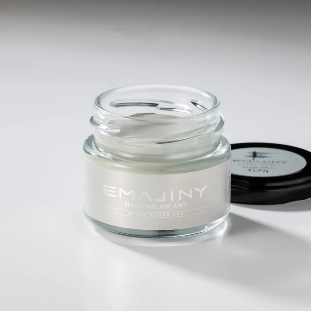 EMAJINY Grade Silver G74 Hair Color Wax — 36 g — Product photo 2