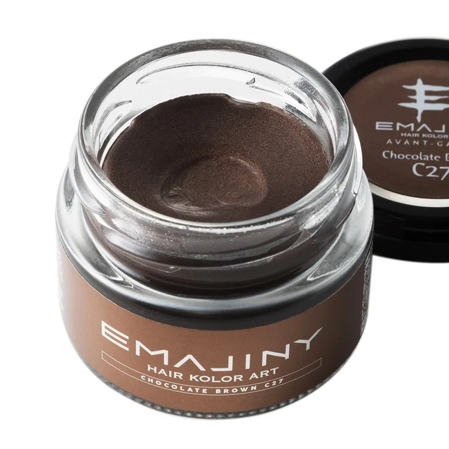 EMAJINY Chocolate Brown C27 Hair Color Wax — 36 g — Product photo 4