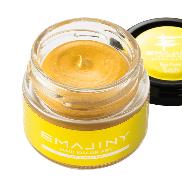 EMAJINY Sax Gold S46 Hair Color Wax — 36 g