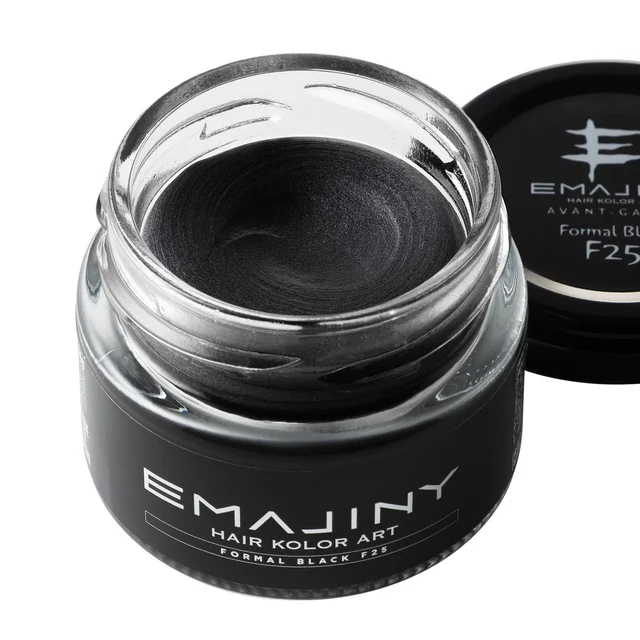 EMAJINY Formal Black F25 Hair Color Wax — 36 g