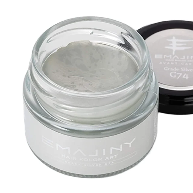 EMAJINY Grade Silver G74 Hair Color Wax — 36 g — Product photo 4