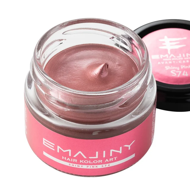 EMAJINY Shiny Pink S74 Hair Color Wax — 36 g