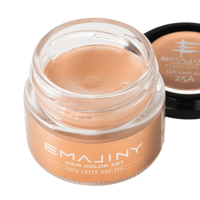 EMAJINY Cafe Latte Ash 25A Hair Color Wax — 36 g — Product photo 4