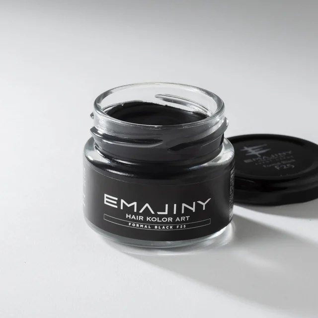 EMAJINY Formal Black F25 Hair Color Wax — 36 g — Product photo 2
