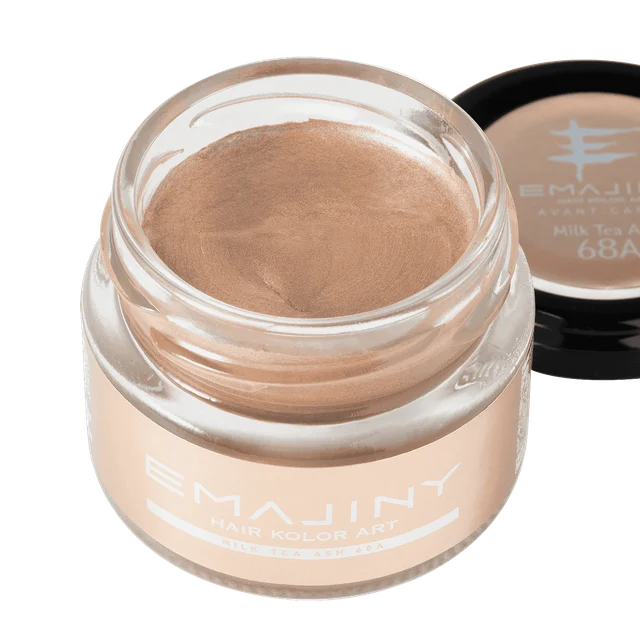 EMAJINY Milk Tea Ash 68A Hair Color Wax — 36 g